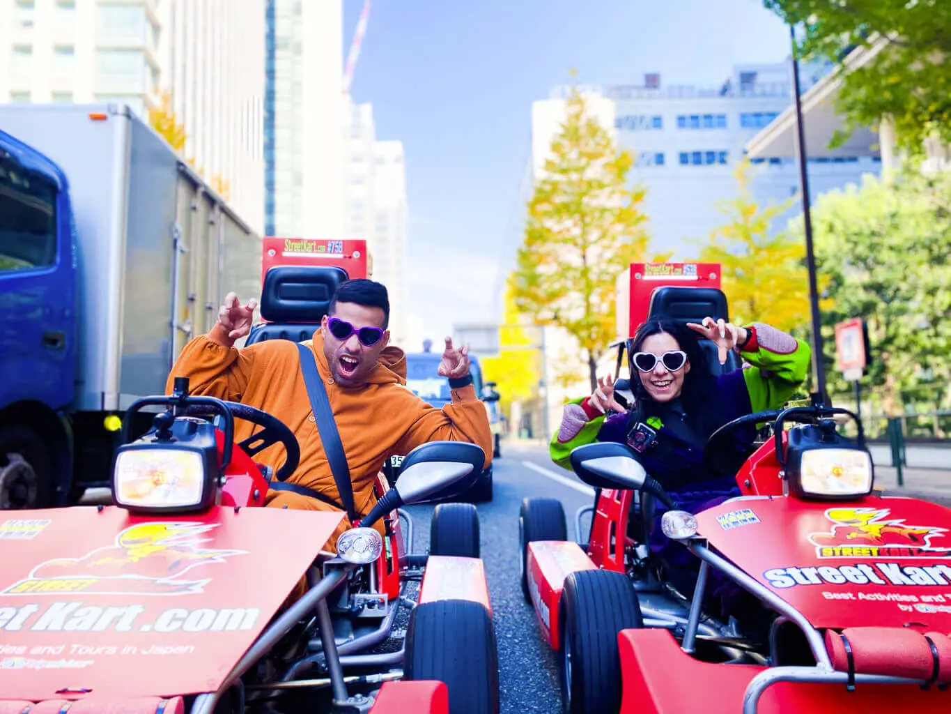 Real Life SuperHero Go-Karting Street